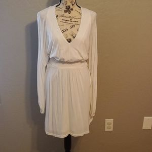 White bebe dress
